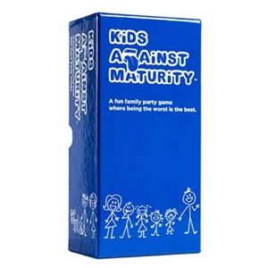 Kids Against Maturity: Card Game for Kids and Families w/ Free bumper magnet
